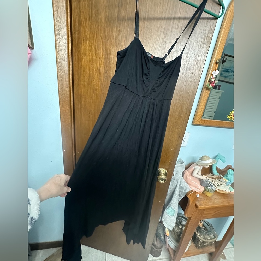 Guess Black strapped dress, size M